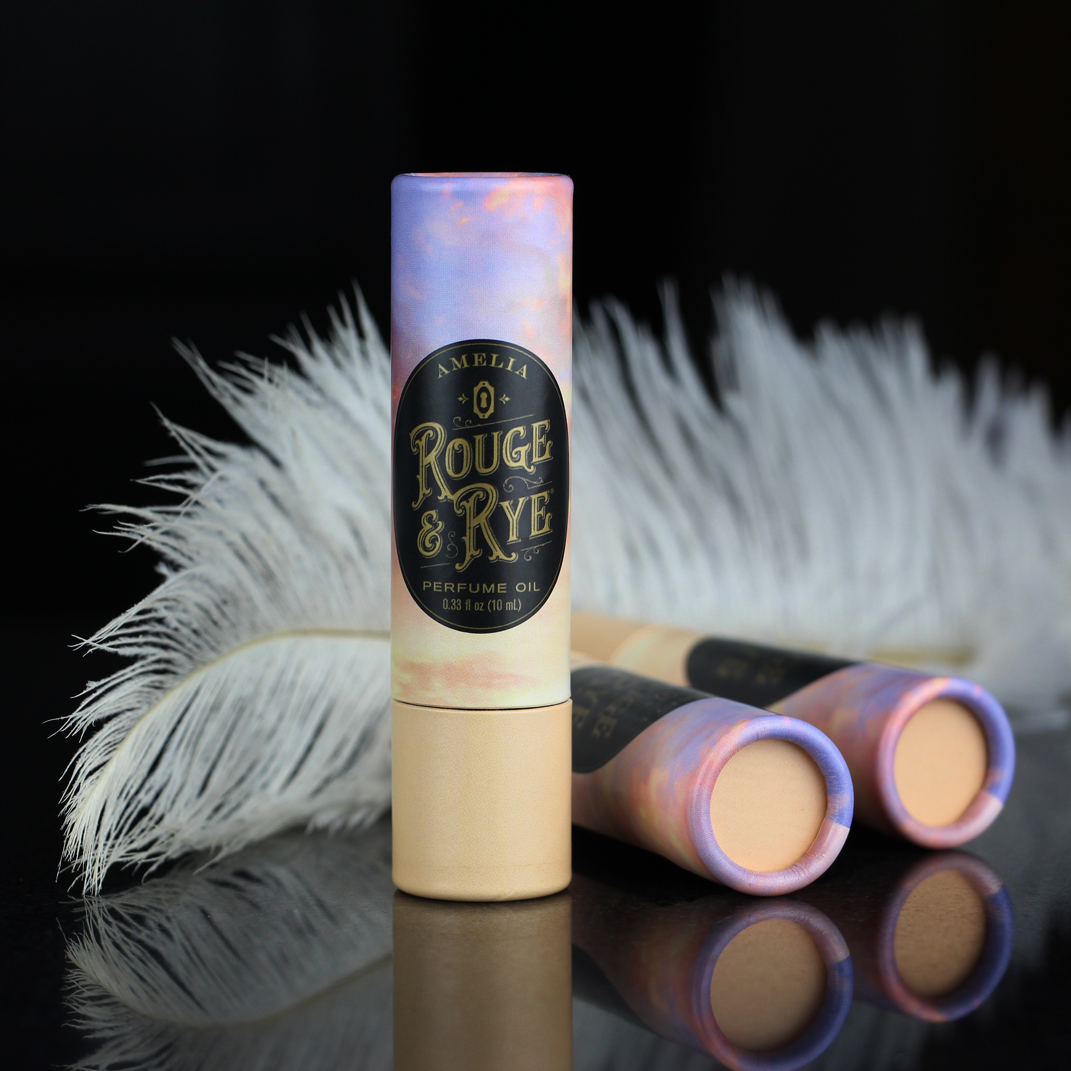 Amelia Perfume Oil • Leather, Violet, Vanilla and Birch